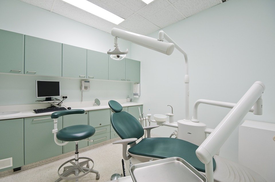 Dentist, Dental Office, Dentistry, Gray Office