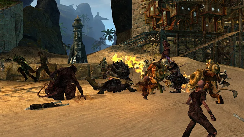 Can Gaming Actually Improve Your Social Skills | My Zeo Screenshot of characters battling in a fantasy video game.